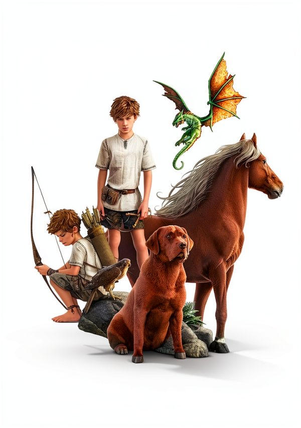 Dragon Defenders Book 1 Fantasy Adventure for Kids Ages 7-10-0