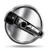 Oven Knobs 5 Pack WB03T10284 Konduone Chrome Replacement for GE Range-3