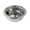 Blutoget Chrome Drip Pans Kit for Whirlpool Electric Range – 8" & 3×6"-5
