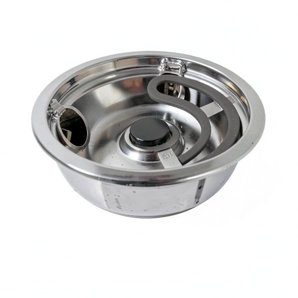 Blutoget Chrome Drip Pans Kit for Whirlpool Electric Range – 8" & 3×6"-5