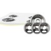 Blutoget Chrome Drip Pans Kit for Whirlpool Electric Range – 8" & 3×6"-2