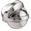 Oven Knobs 5 Pack WB03T10284 Konduone Chrome Replacement for GE Range-4